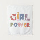 Girl Power Wandkleed (Voorkant)