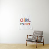 Girl Power Wandkleed (In situ)