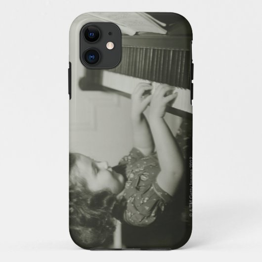 Girl Pplay Piano Case-Mate iPhone Case (Achterkant)