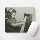 Girl Pplay Piano Muismat (Met muis)