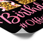 Girl Preteen Nk Coquette Bow Its My 11th Birthday  Poster (Hoek)
