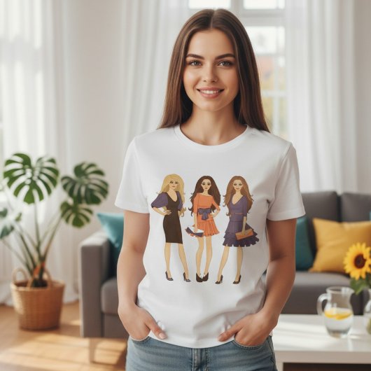Girl Print Tee T-shirt