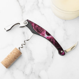 Girl Punk Rock Pink Energy Waves Kurkentrekker