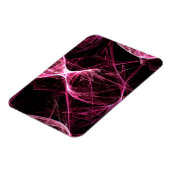 Girl Punk Rock Roze Energy Waves Magneet (Linkerzijde)