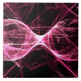 Girl Punk Rock Roze Energy Waves Tegeltje