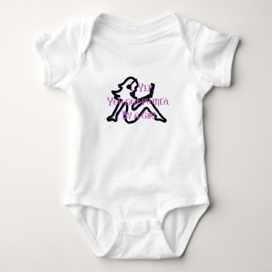 Girl Pwnge Baseball T-shirt (Voorkant)