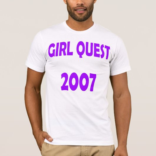 GIRL QUEST 2005 TOUR T-SHIRT (Voorkant)