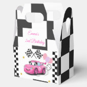 Girl Racing Birthday | Snel één en twee Bedankdoosjes (Geopend)