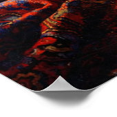 Girl Reading a Letter at an Open Window by Vermeer Poster (Hoek)