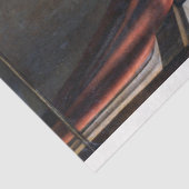 Girl Reading a Letter at an Open Window, Vermeer Tissuepapier (Detail)