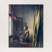Girl Reading Letter by Open Window | Vermeer | Legpuzzel (Verticaal)
