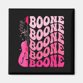 Girl Retro Boone Groovy Flower First Name D 80's  Magneet (Voorkant)