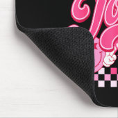 Girl Retro Jonas Groovy Flower First Name D 80's  Muismat (Hoek)