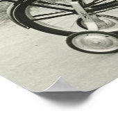 Girl Riding Bicycle Poster (Hoek)