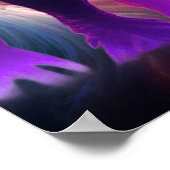 Girl Riding Dinosaur for Adults + Kid's Wall Room Poster (Hoek)