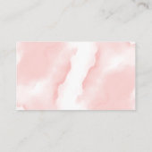 Girl Safari Animal Baby shower Book for Baby Informatiekaartje (Achterkant)