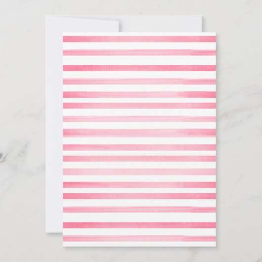 Girl Safari Animals Kaart (Achterkant)