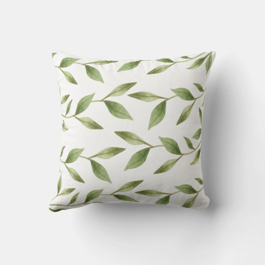 Girl Safari Nursery Monogram Kussen (Achterkant)