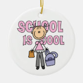 Girl School is Cool Keramisch Ornament (Voorkant)