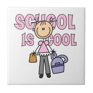 Girl School is Cool Tegeltje