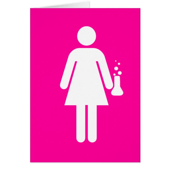 Girl Scientist (Voorkant)