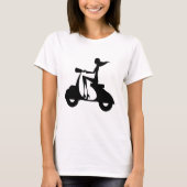 Girl Scooter 1 T-shirt (Voorkant)