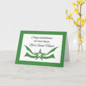 Girl Scout Honor Gefeliciteerd met de onderscheidi Kaart (Gele Bloem)