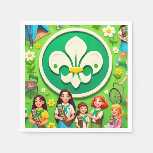 Girl Scout Honor Servet (Voorkant)