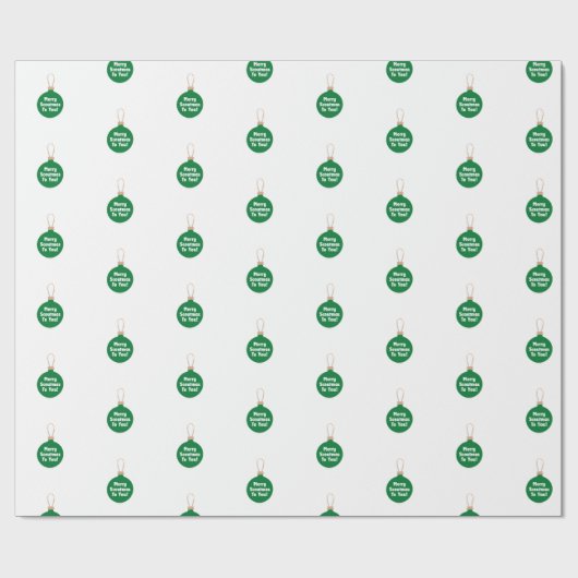 Girl Scout Kerst Inpakpapier (Vlak)