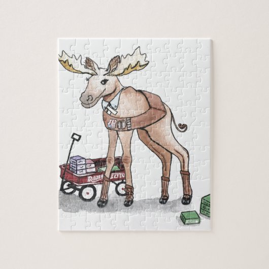 Girl Scout Moose Legpuzzel (Verticaal)