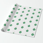 Girl Scouting Christmas Wrapping Paper Cadeaupapier (Uitgerold)
