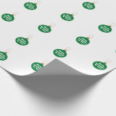Girl Scouting Christmas Wrapping Paper Cadeaupapier (Hoek)