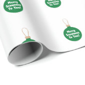 Girl Scouting Christmas Wrapping Paper Cadeaupapier (Rol Hoek)