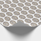 Girl Scouting Make New Friends Gift Wrap Cadeaupapier (Hoek)