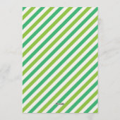 Girl Scouts Camping Birthday Party  Kaart (Achterkant)