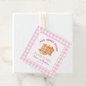 Girl Short Stack Pannenkoek Ontbijt Verjaardagsfee Bedankjes Labels (In situ)