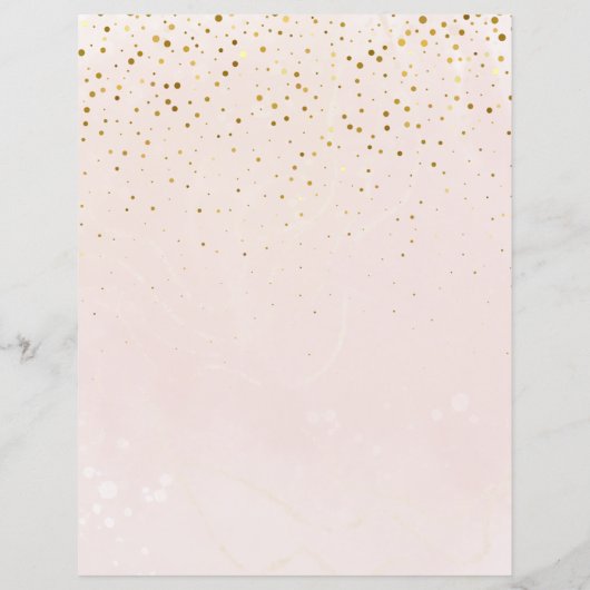 Girl Simple Elephant Balloon Baby shower Menu (Achterkant)