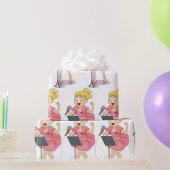 Girl Singing Cadeaupapier