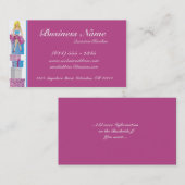 Girl Sitting on Packaging Visitekaartje (Voorkant / Achterkant)