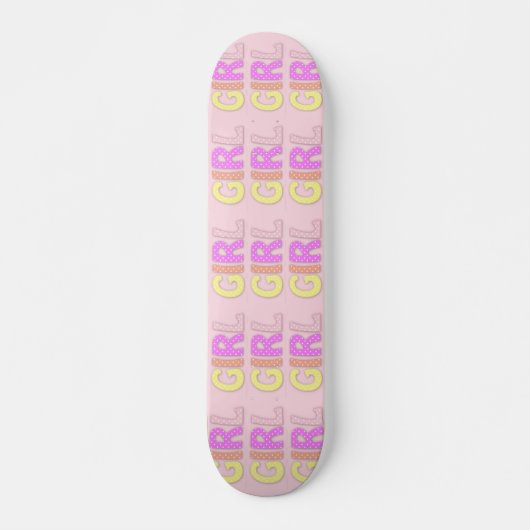 Girl Skateboard (Voorkant)
