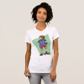 Girl Skateboarder T-Shirt (Voorkant volledig)