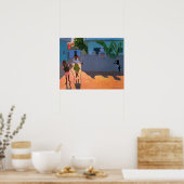 Girl Skipping 1995 Poster (Keuken)