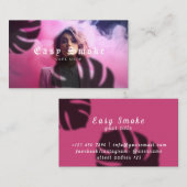 Girl Smoke Vape Shop Visitekaartje (Voorkant / Achterkant)