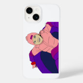 Girl Snow Tubing Case-Mate iPhone Case (Achterkant)