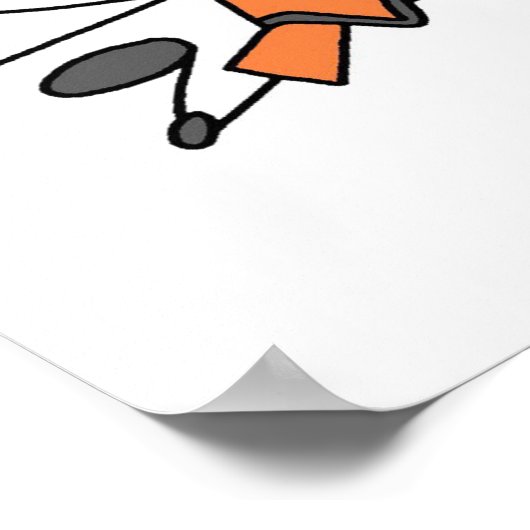 Girl Soccer Goal Keeper T-shirts and Gifts Poster (Hoek)