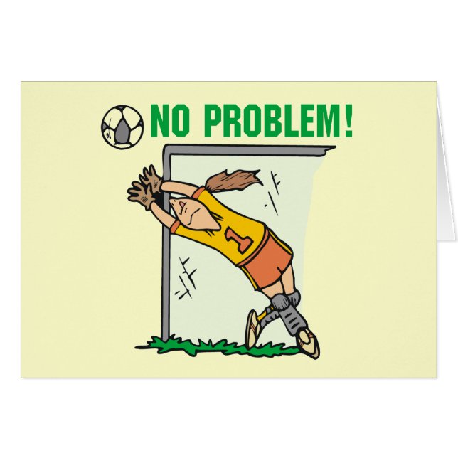 Girl Soccer Goalie Tshirts en Gifts (Voorkant Horizontaal)