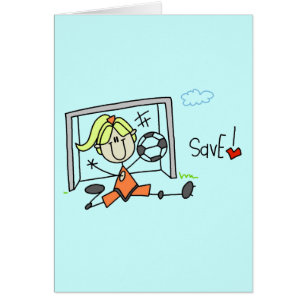 Girl Soccer Goalie Tshirts en Gifts