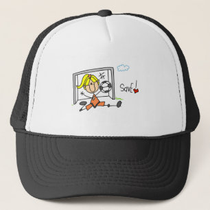 Girl Soccer Goalie Tshirts en Gifts Trucker Pet