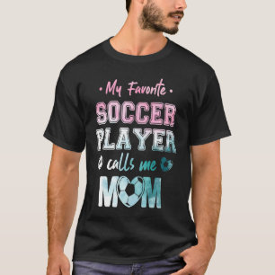 Girl Soccer Player Team Cleats Mam Goalie Captai T-shirt