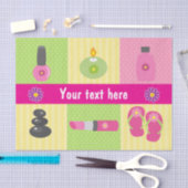 Girl Spa Birthday Party Tissuepapier (Craft)